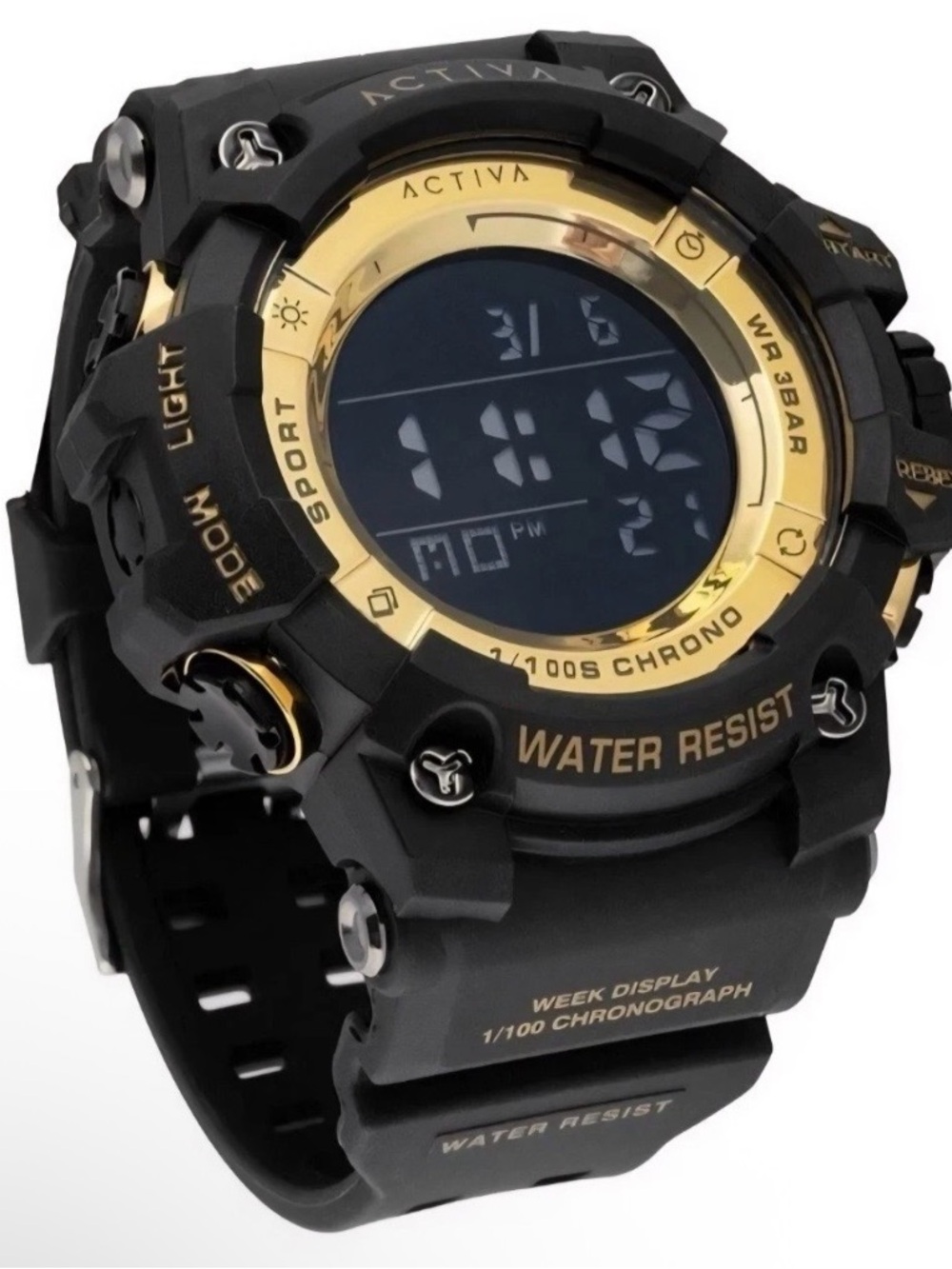 Invicta Black and Gold Digital Sport Watch model ACW8046-003